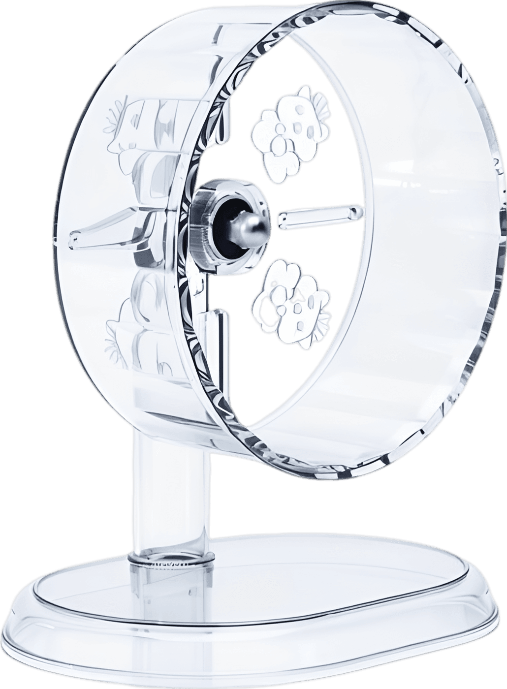 Silent Transparent Hamster Wheel