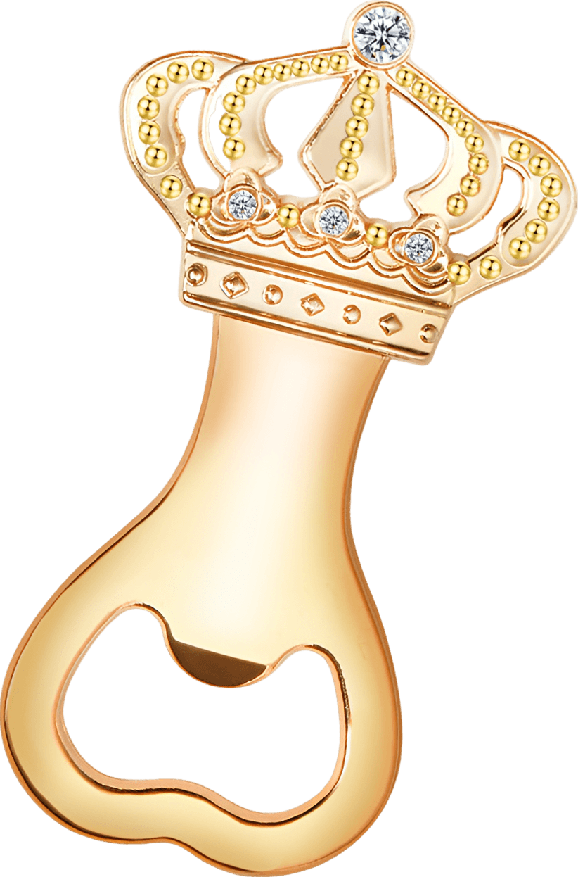 Crown Bottle Opener Favor Set