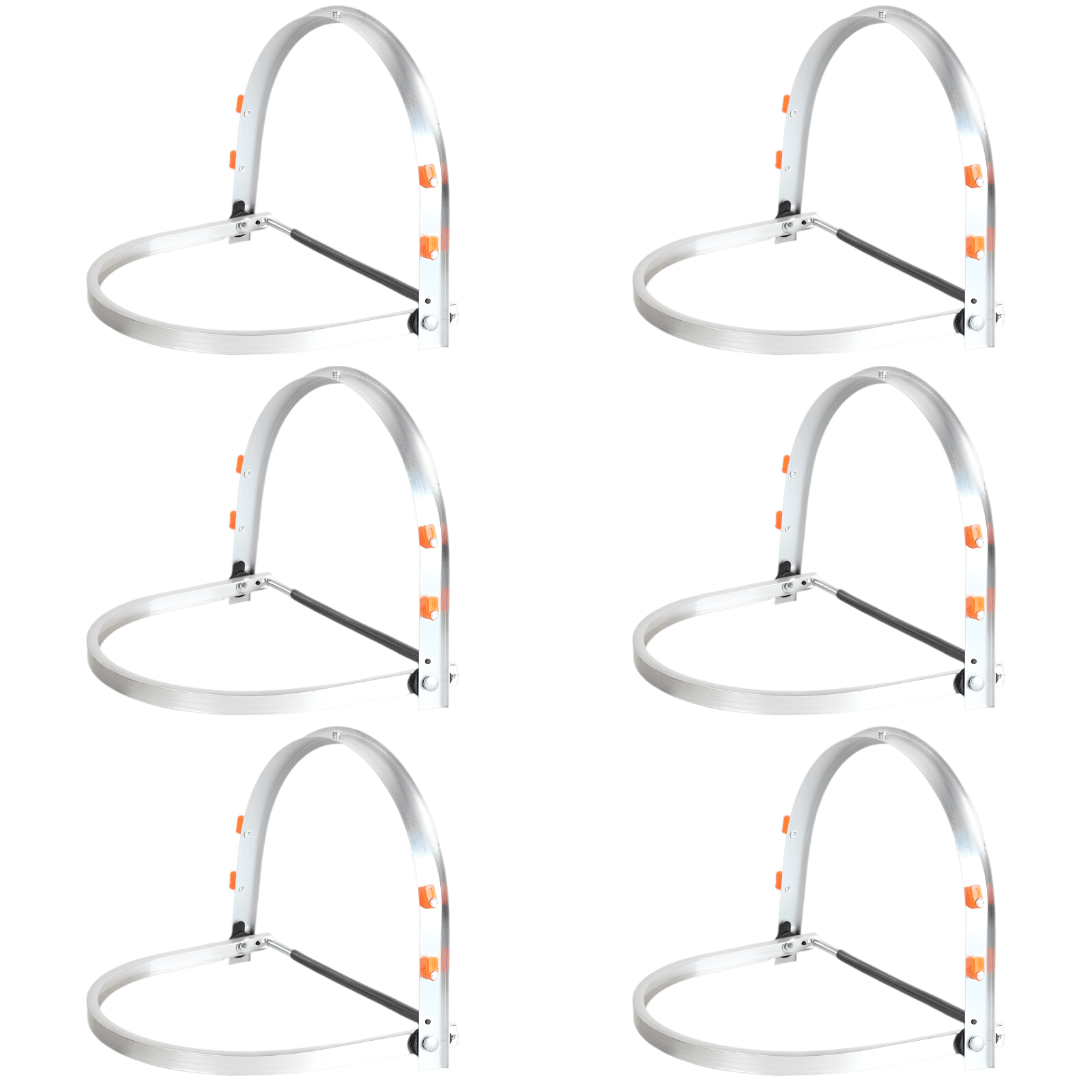 Heavy-Duty Aluminum Hard Hat Face Shield Adapter