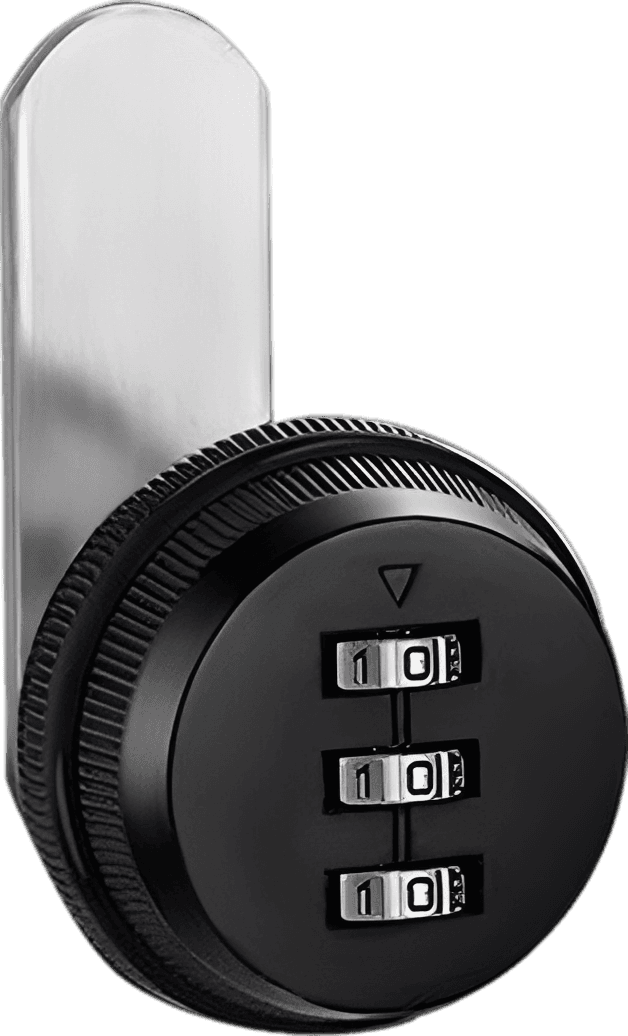 Keyless 3-Digit Cabinet Combination Locks