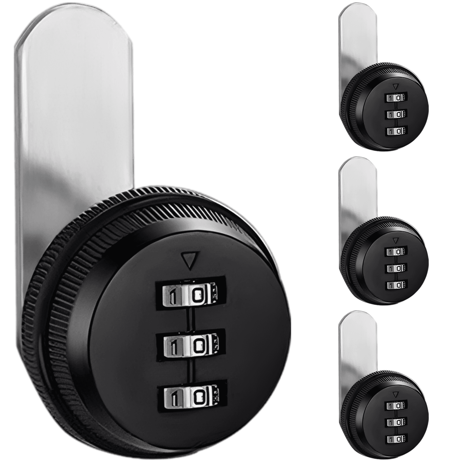 Keyless 3-Digit Cabinet Combination Locks
