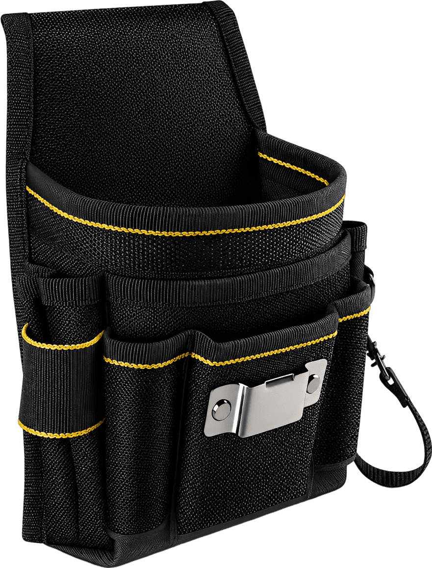 Electrician Tool Pouch with Waist Belt