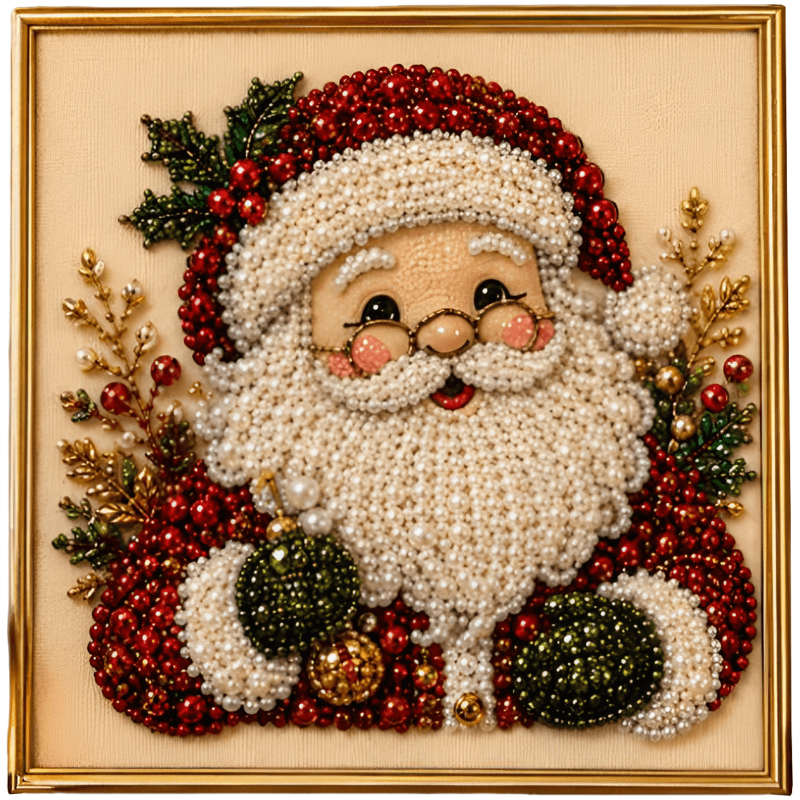 DIY Christmas 3D Pearl Art Kit