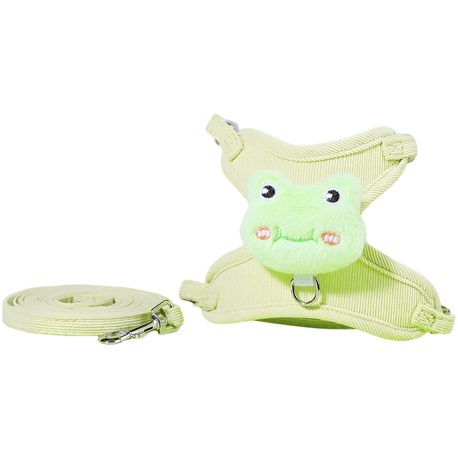 Toad-Style Corduroy Cat Harness & Leash Set