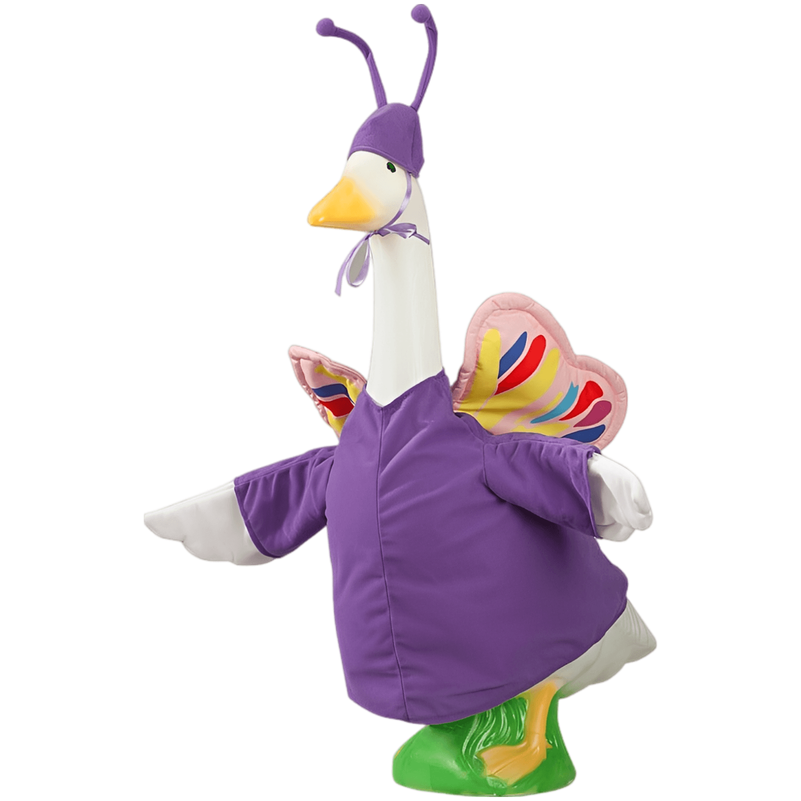 Whimsical Butterfly Lawn Goose Outfit