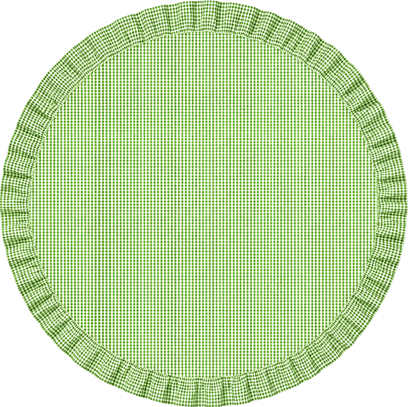 Veranda Grace Ruffled Tablecloth