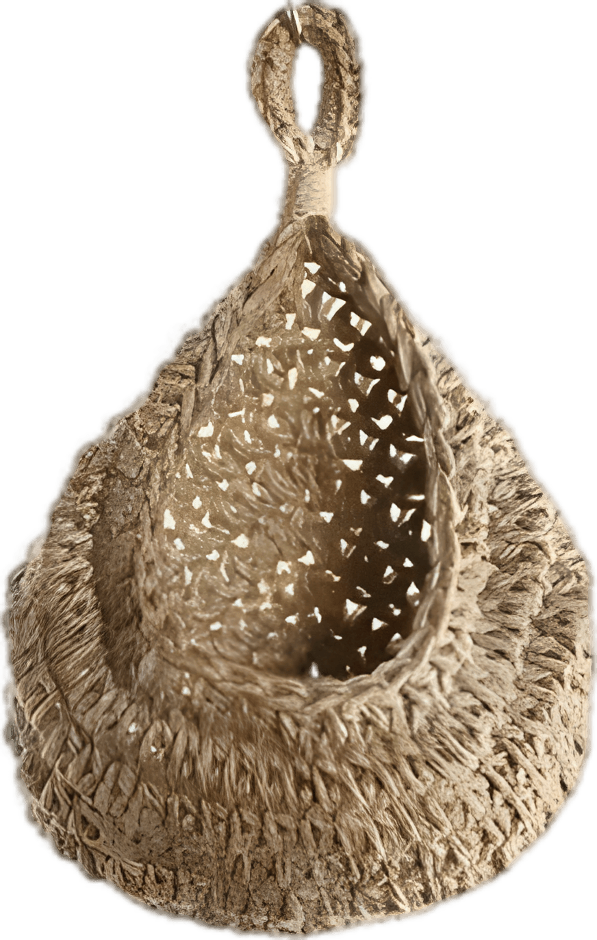Boho Hanging Fruit Baskets