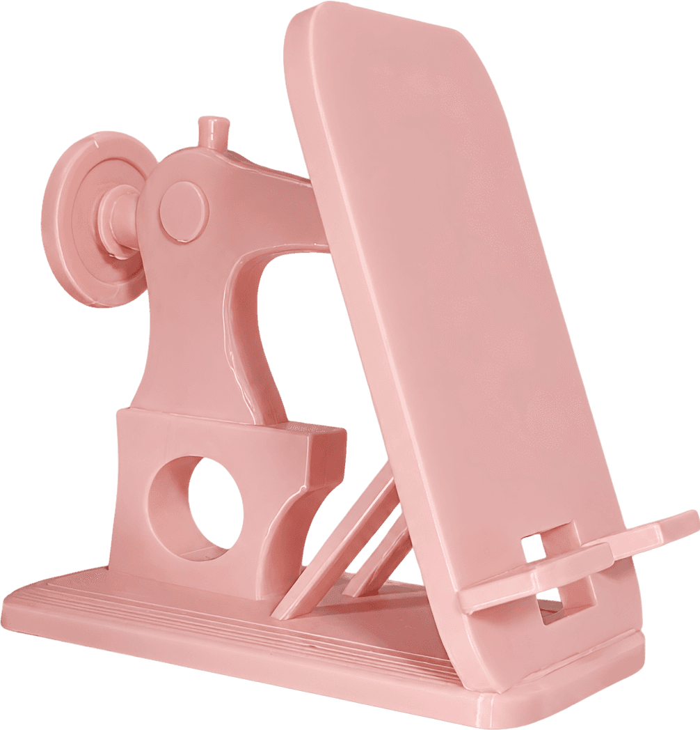 Retro Sewing Machine Phone Stand