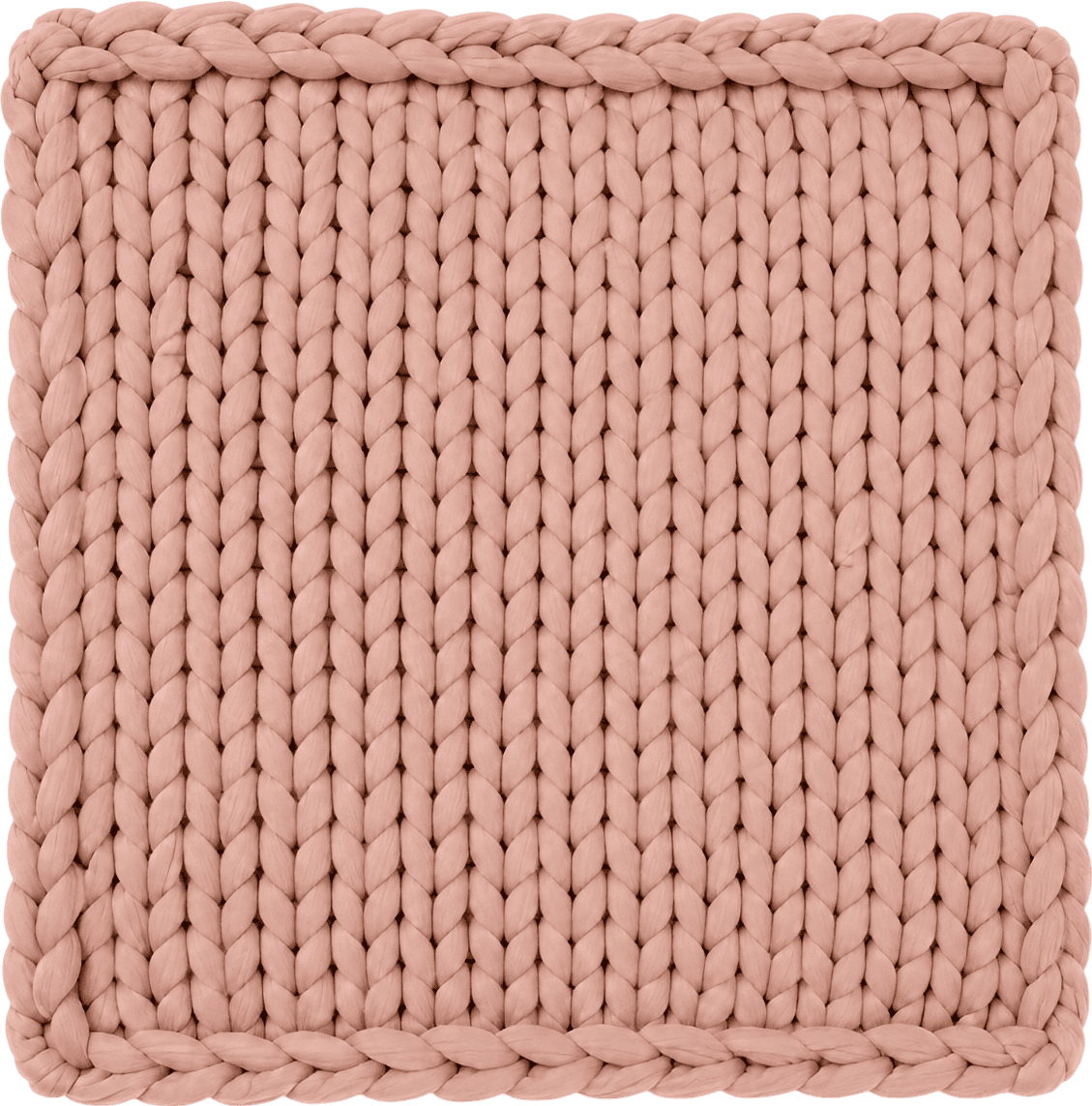 Chunky Knit Throw Blanket