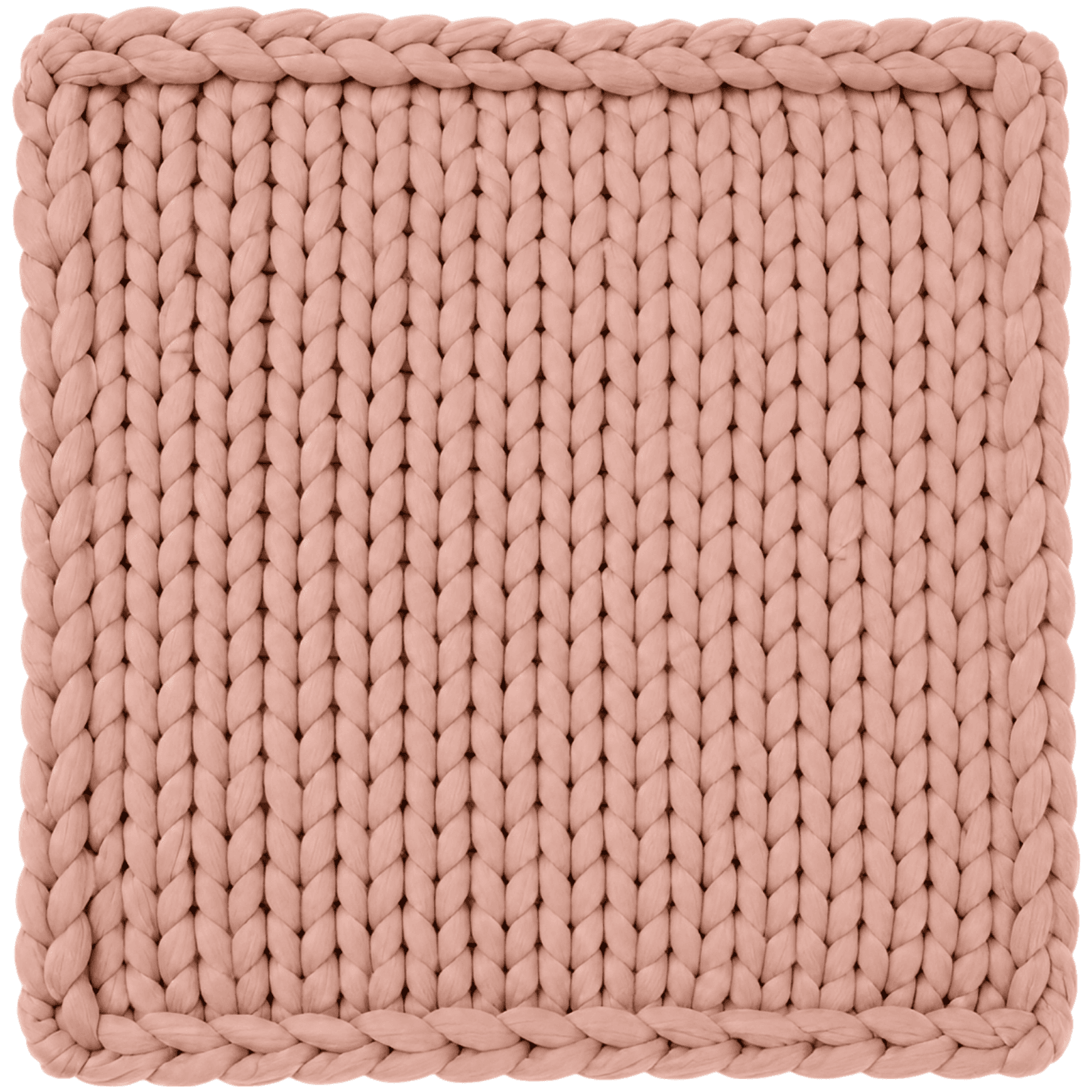 Chunky Knit Throw Blanket