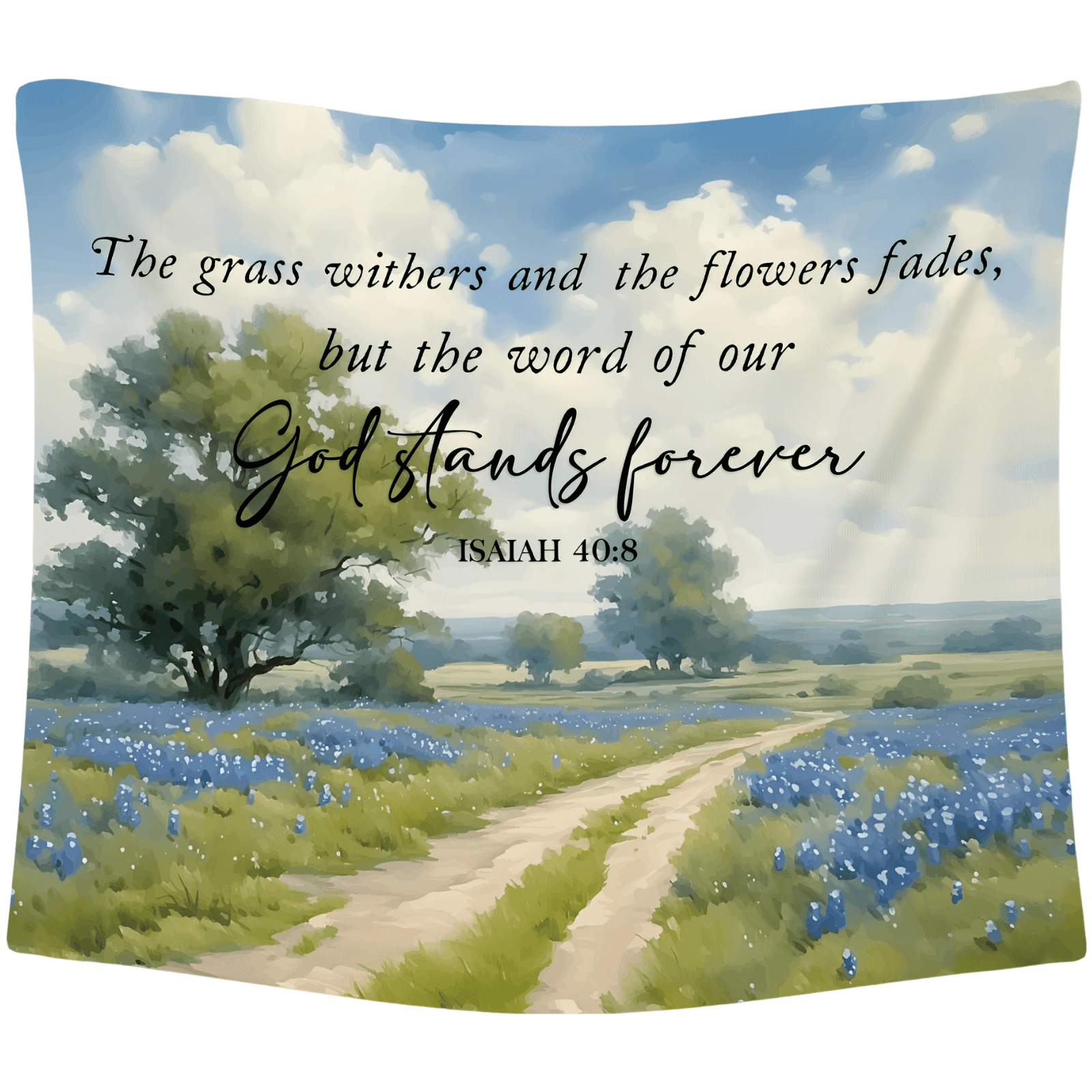 Scripture Meadow Tapestry