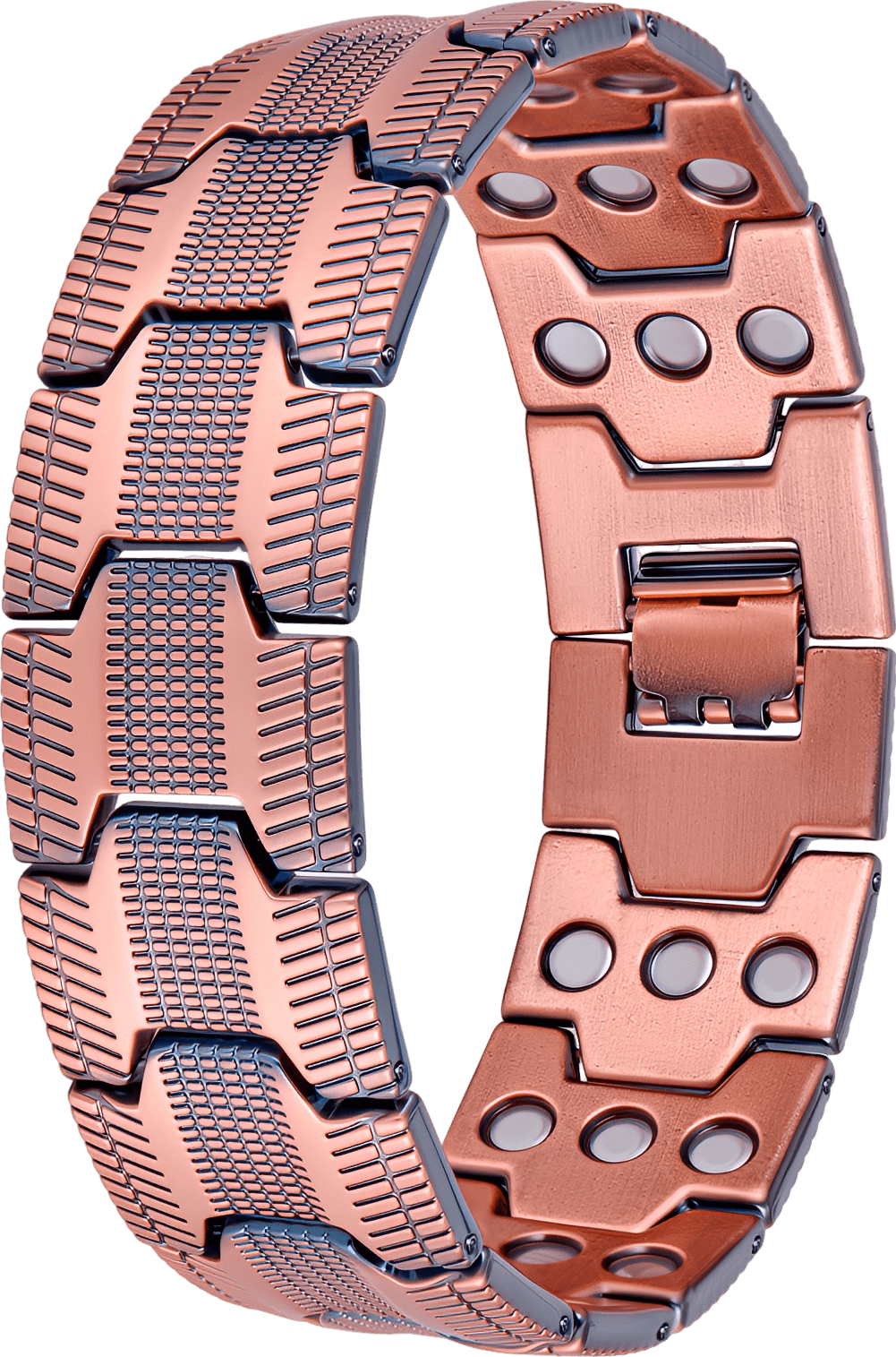 Vintage Bronze Metal-Gripping Bracelet