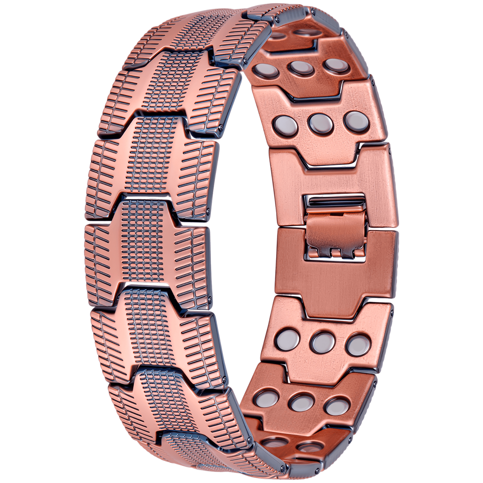 Vintage Bronze Metal-Gripping Bracelet