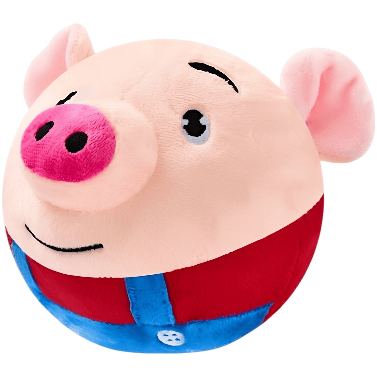 Interactive Bouncing Plush Pig Toy