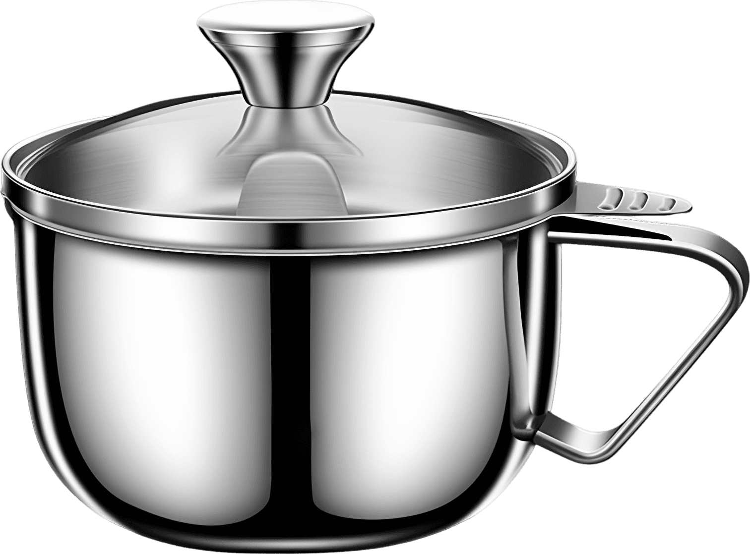 Professional Stainless Steel Egg Separator Cup with Lid