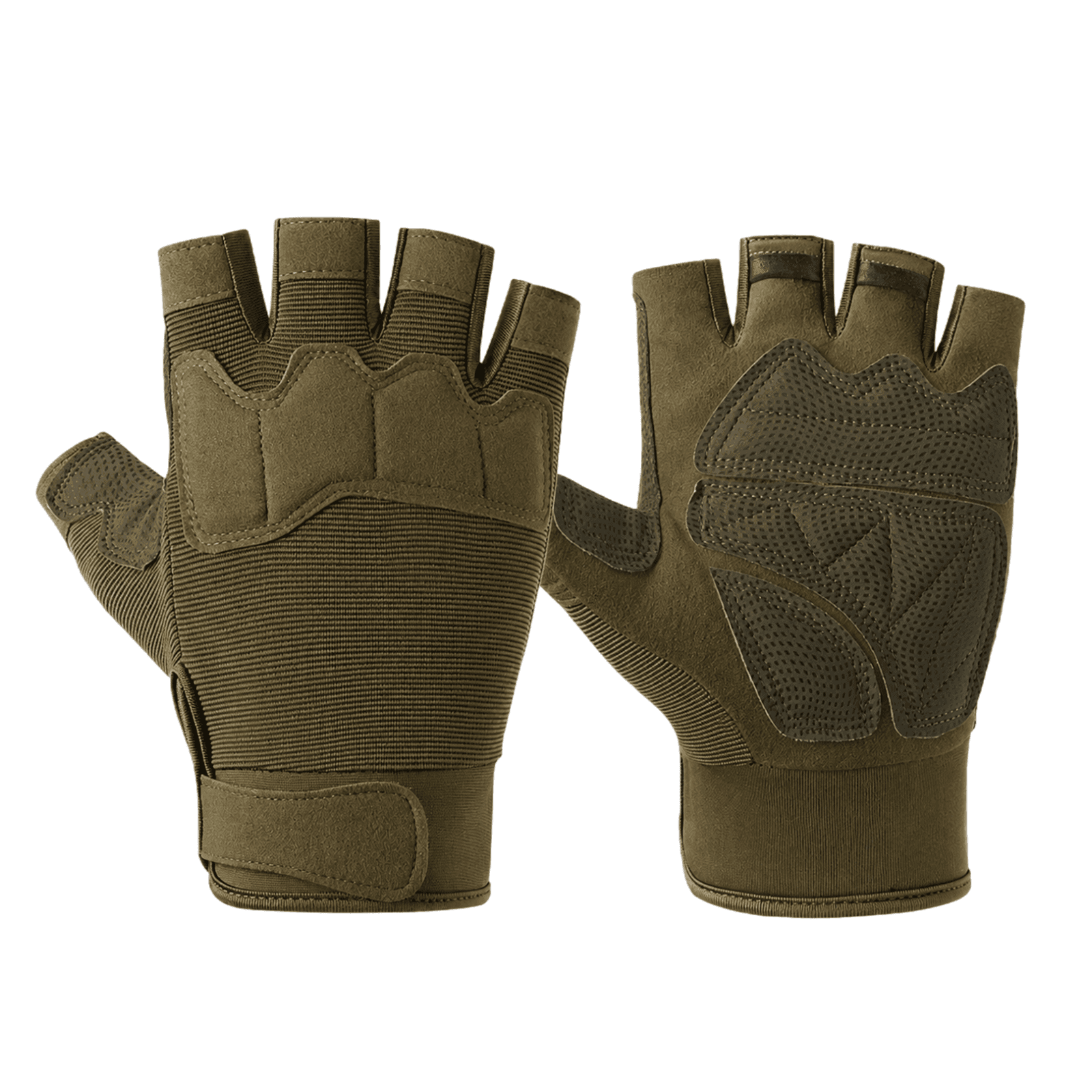 Rugged Tactical Half-Finger Gloves