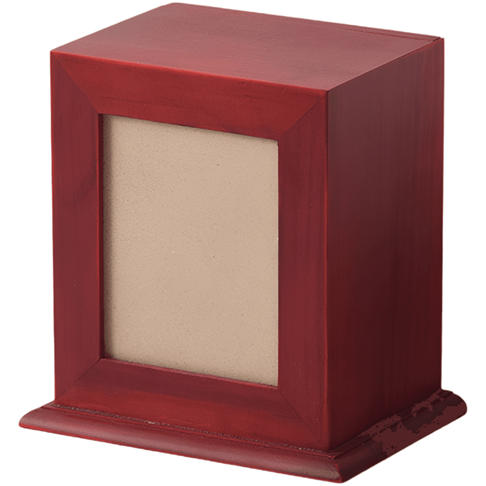 Natural Wood Pet Memorial Urn
