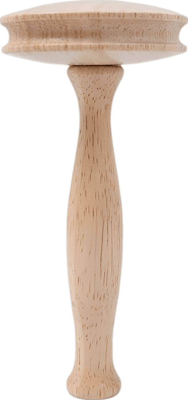 Premium Wooden Darning Mushroom Kit