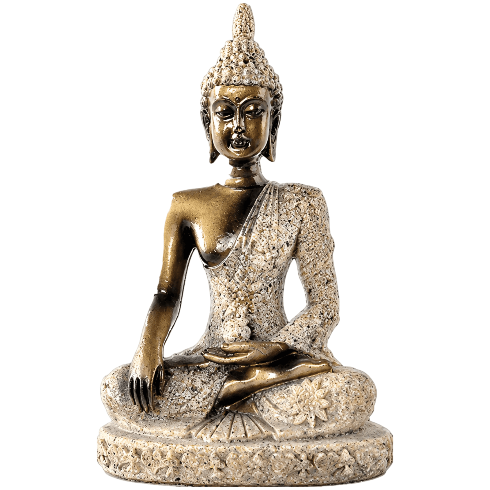 Southeast Asian Zen Buddha Figurine