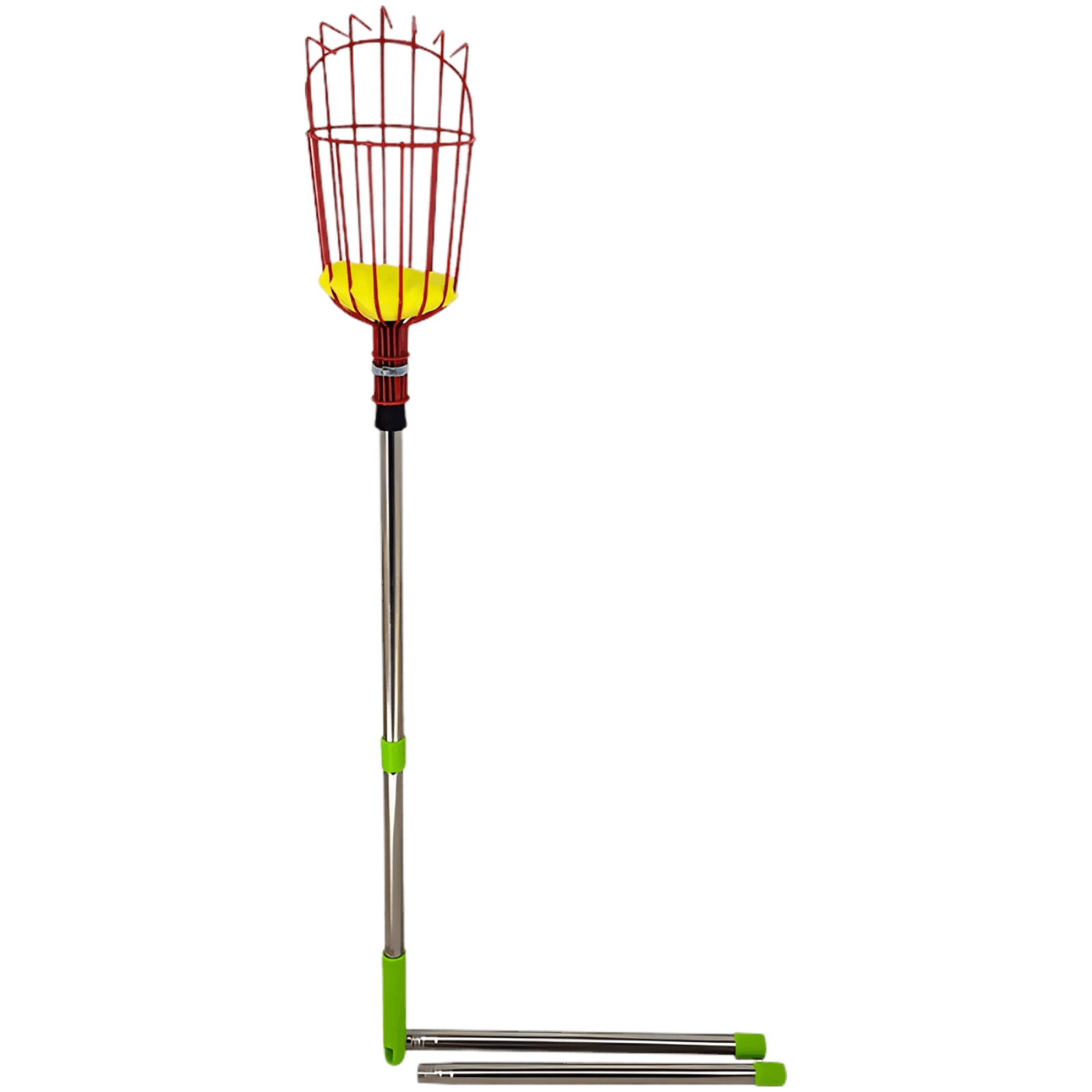 Telescoping Fruit Picker Pole with Basket