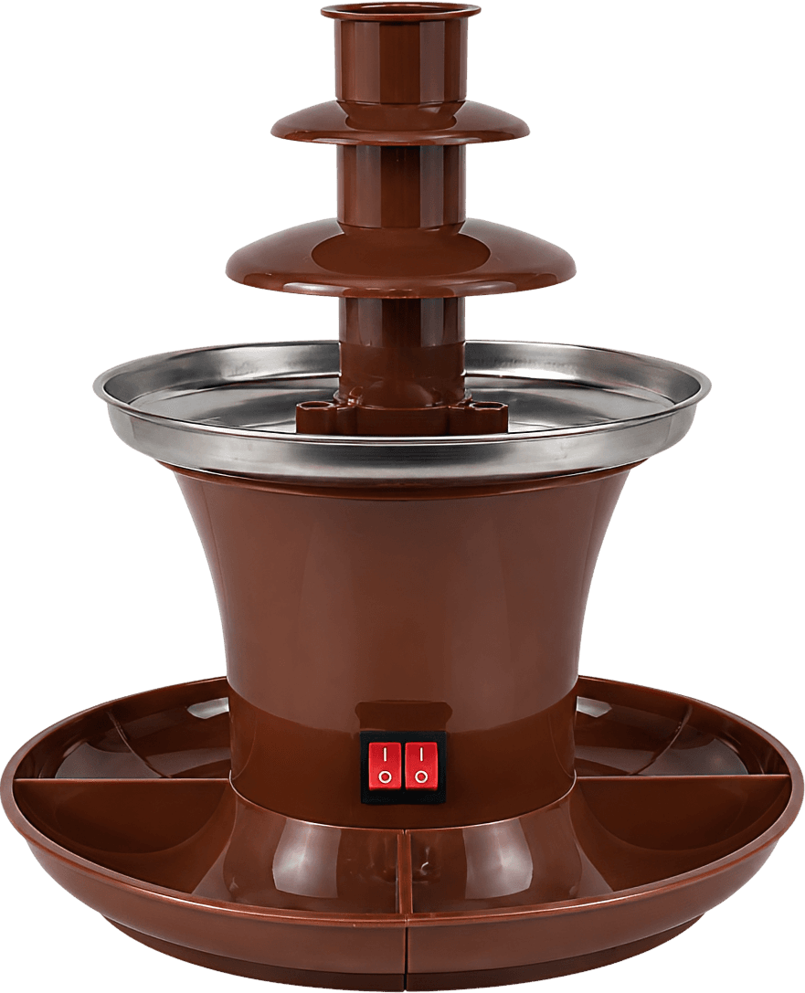 3-Tier Mini Chocolate Fountain Machine