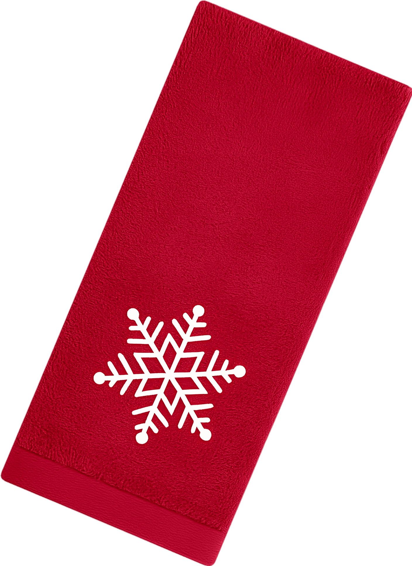 Embroidered Christmas Hand Towels