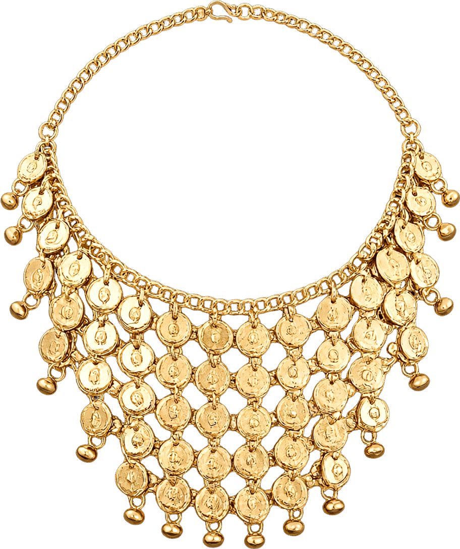 Exotic Bohemian Coin Jewelry Set