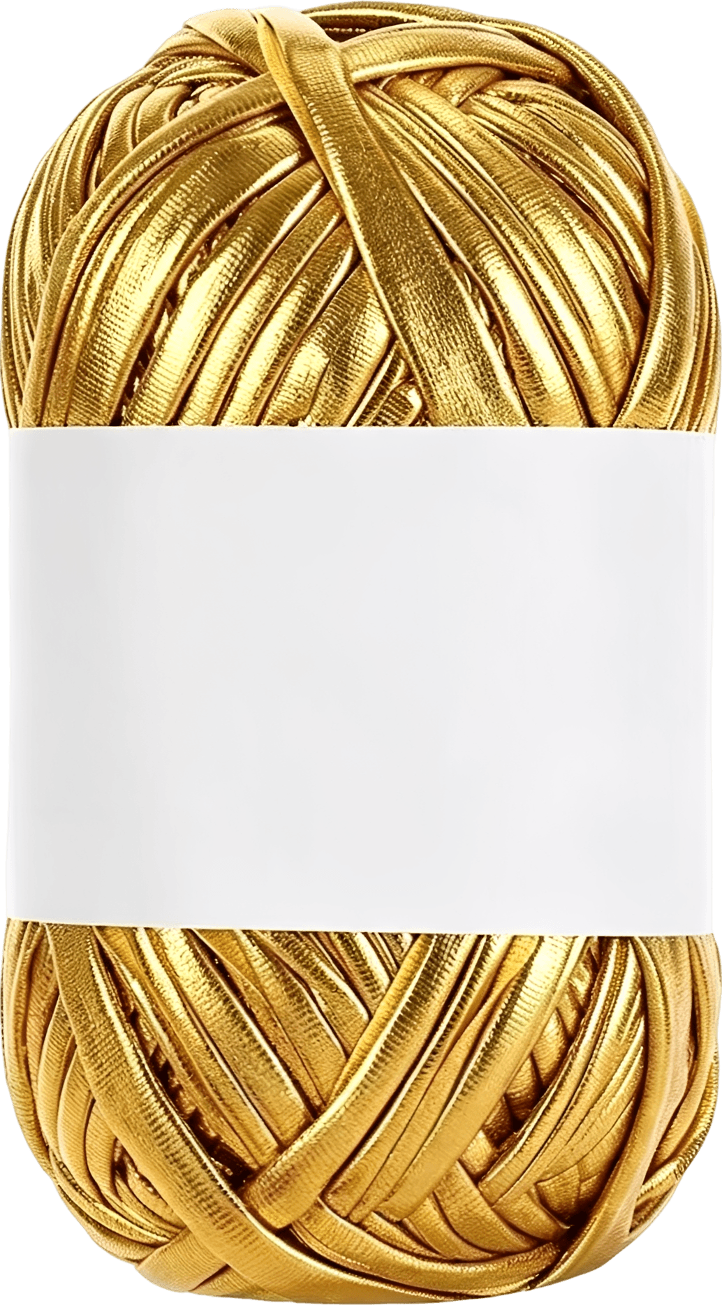 Premium Gold Metallic T-Shirt Yarn Set