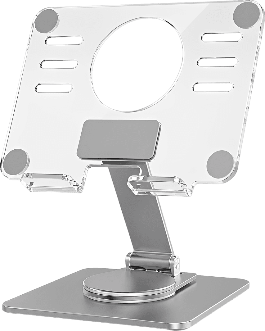 Desktop Tablet Stand with 360 Rotating Base