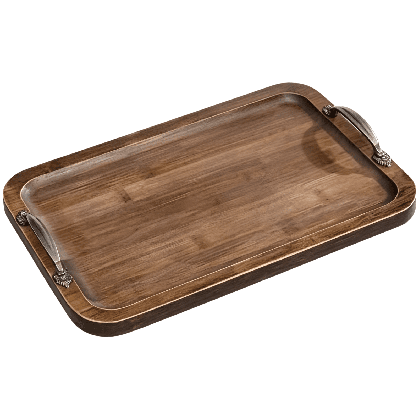 Antique Wood Serving Tray