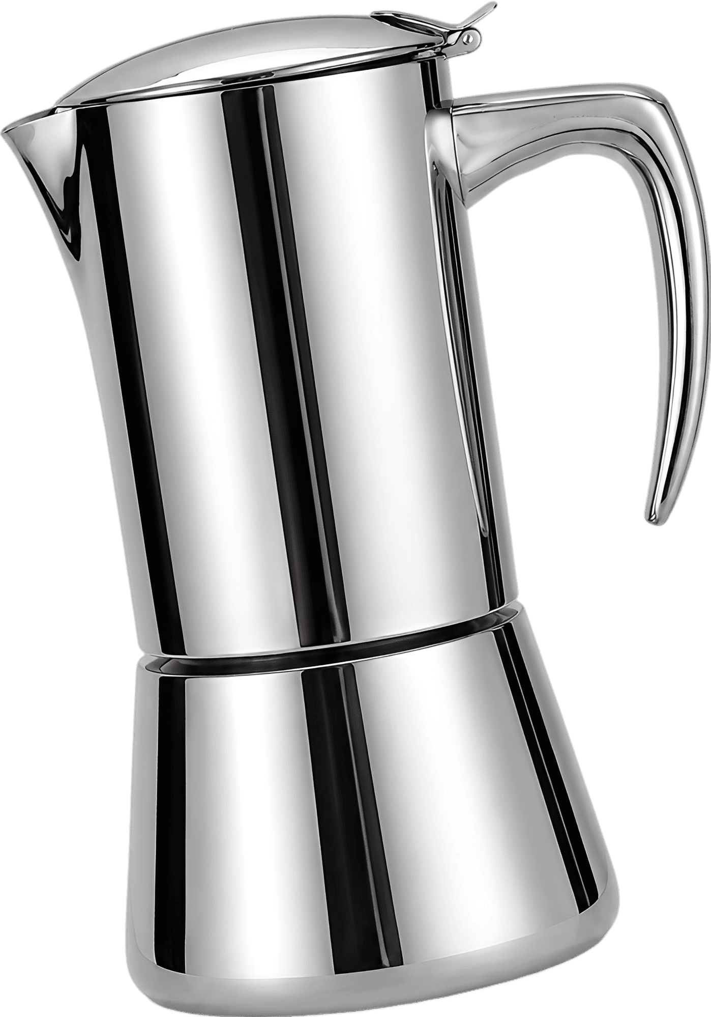 Premium Stainless Steel Moka Pot