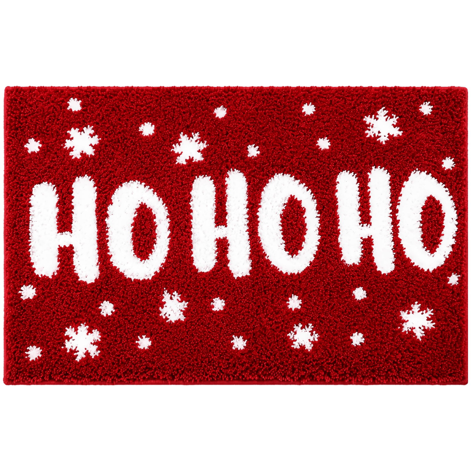 Festive HO HO HO Holiday Mat