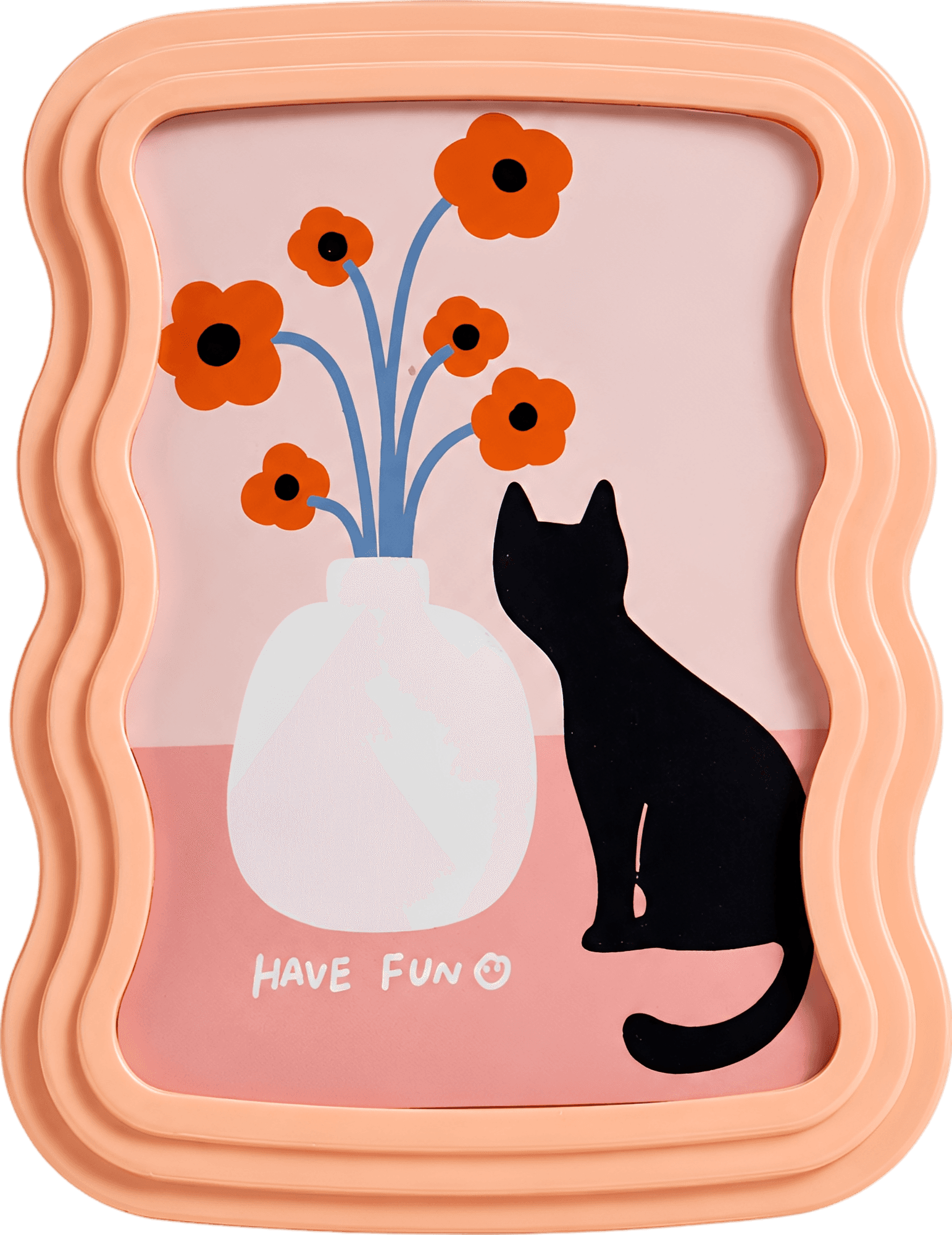 Wavy Acrylic Photo Frame