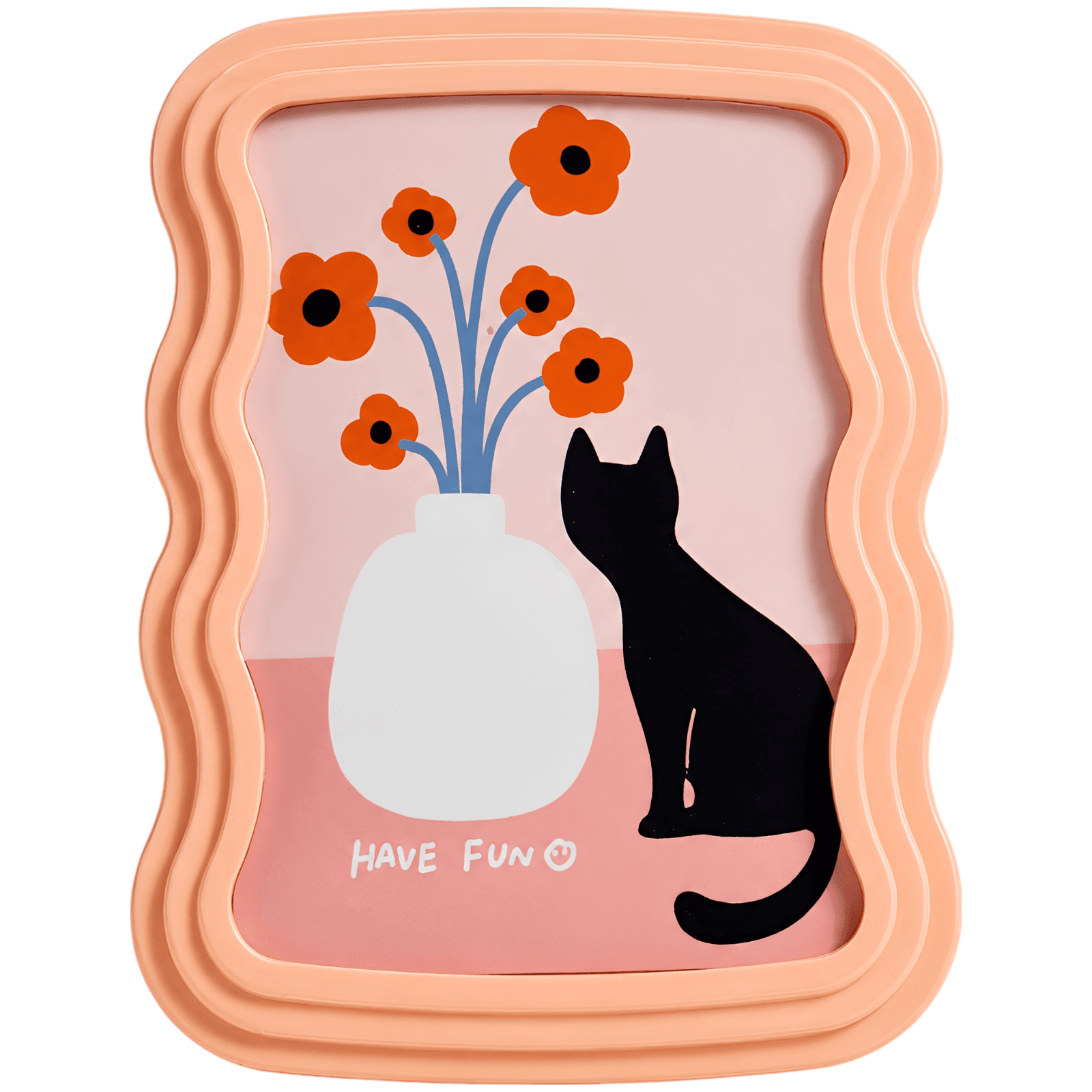 Wavy Acrylic Photo Frame