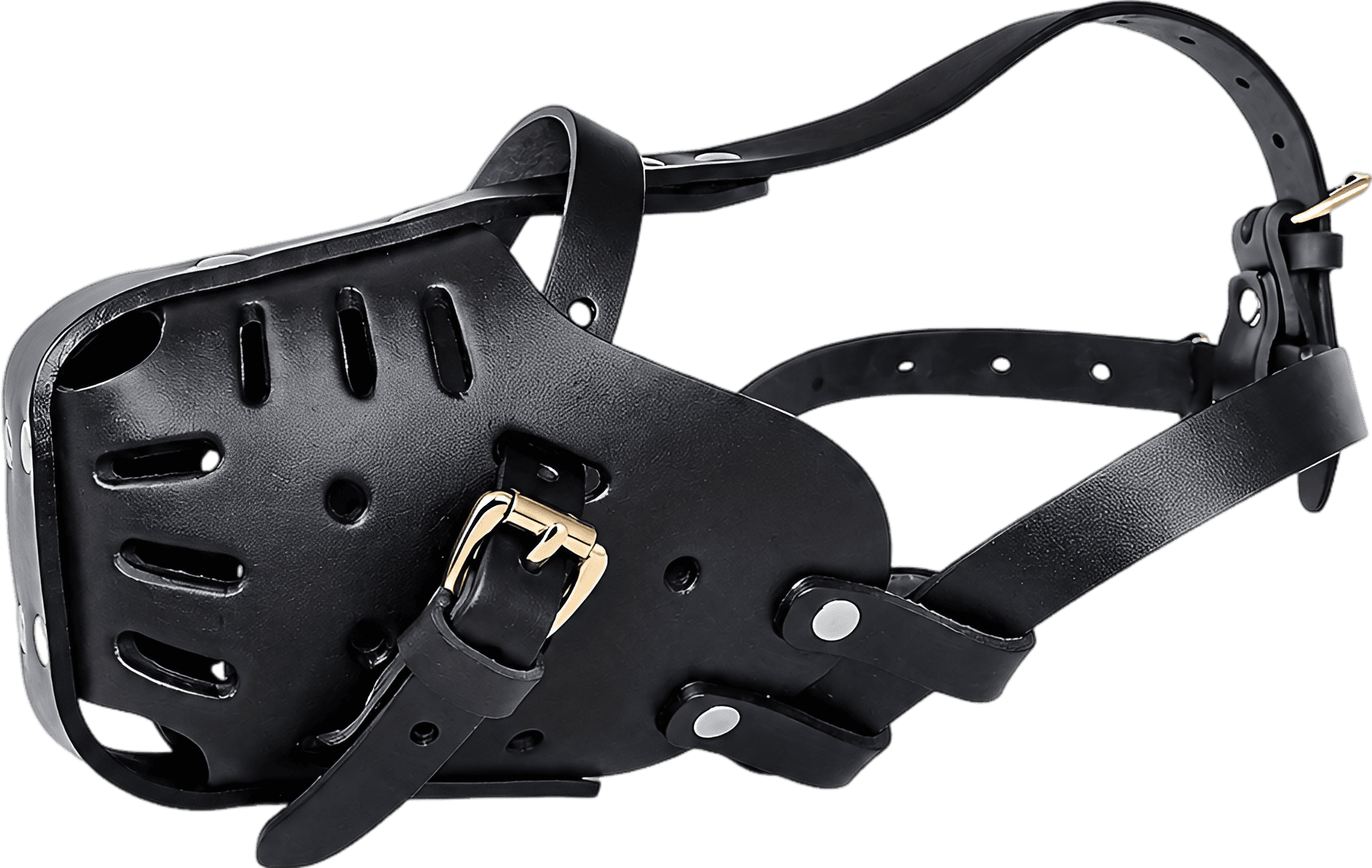 Cowhide Leather Dog Muzzle