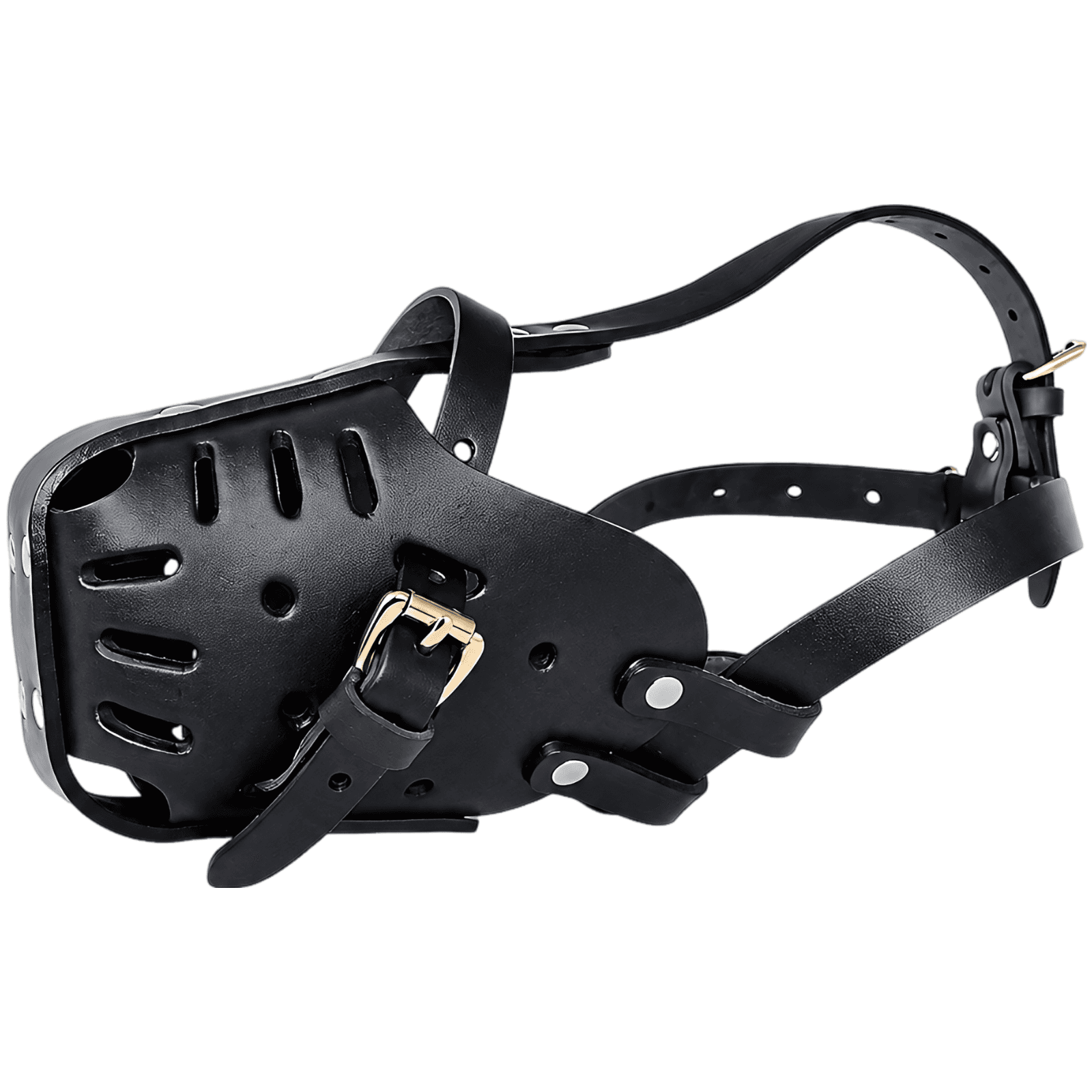Cowhide Leather Dog Muzzle