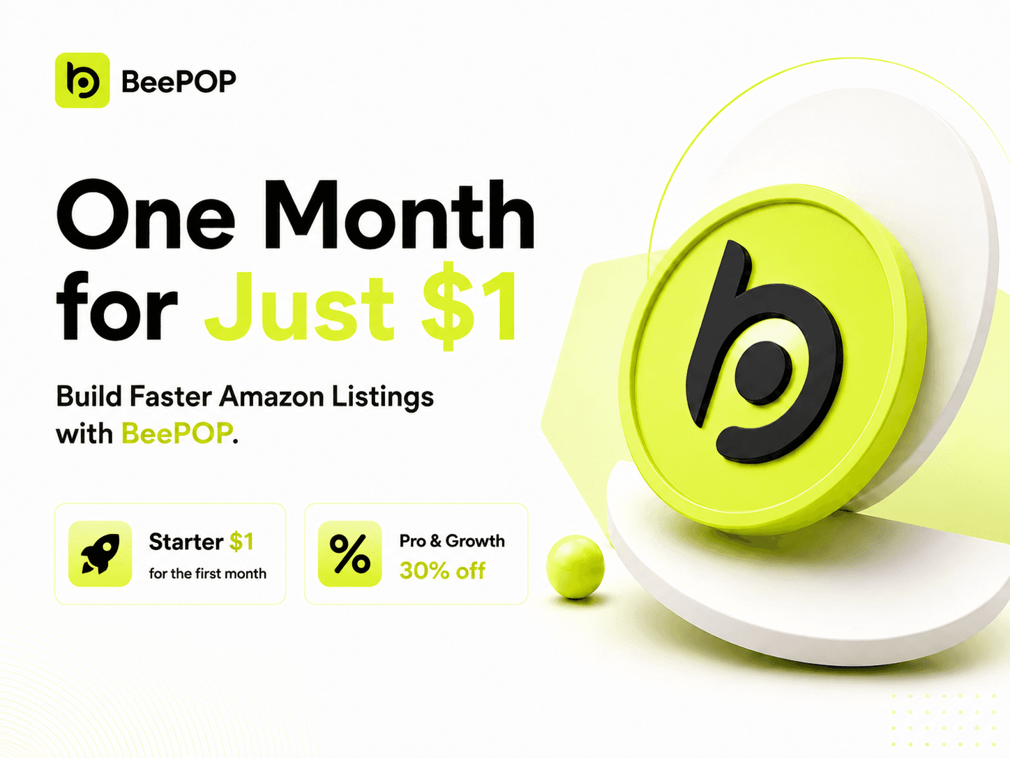 BeePOP’s limited-time Flash Sale