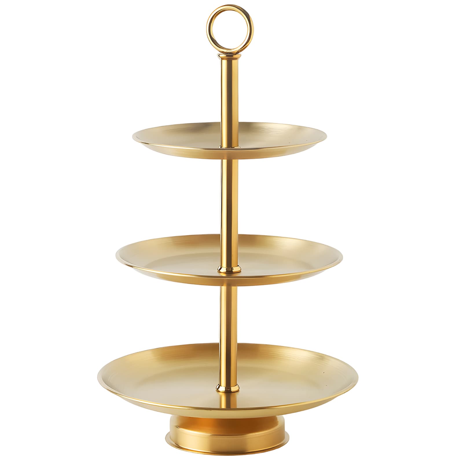 Elegant 3-Tier Gold Serving Stand
