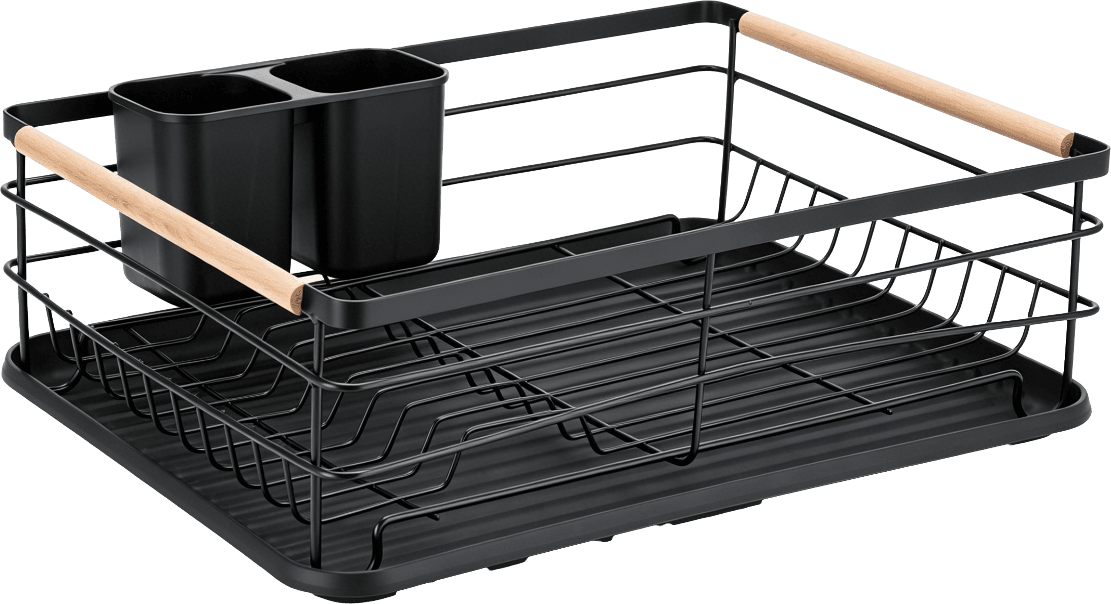 Single-Tier Metal Dish Drying Rack
