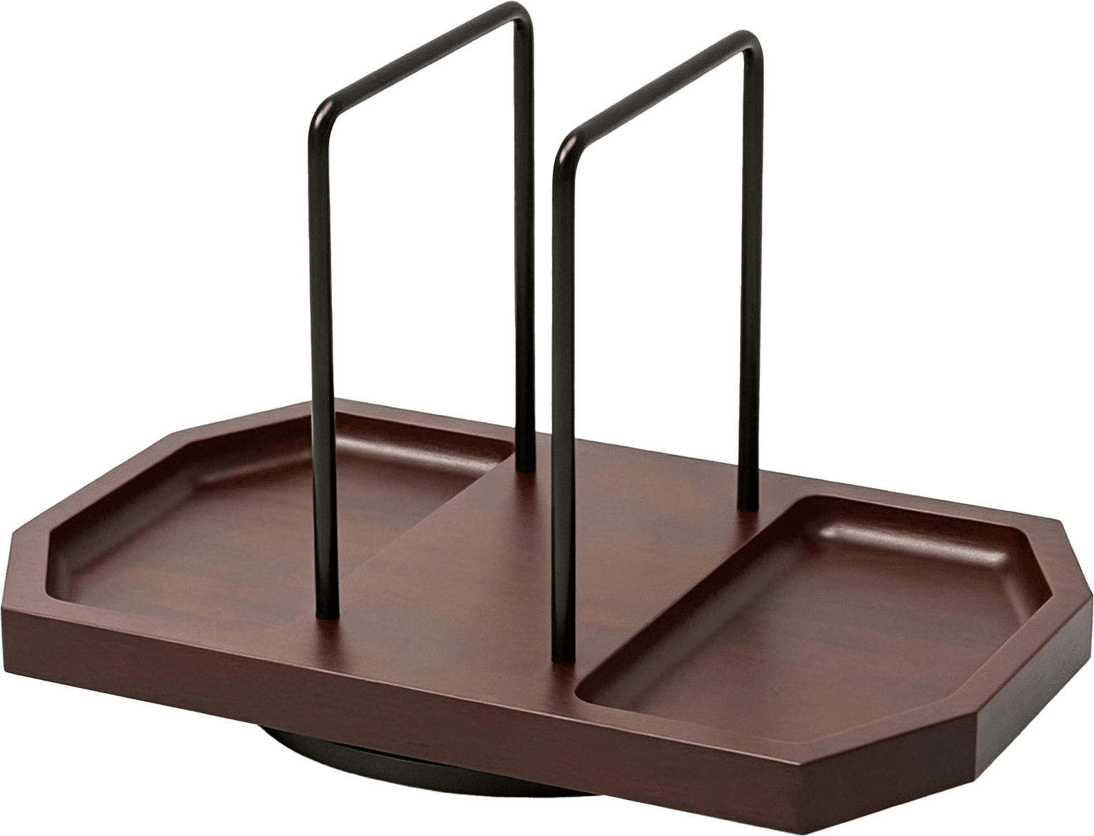 Rotating Wooden Napkin Holder