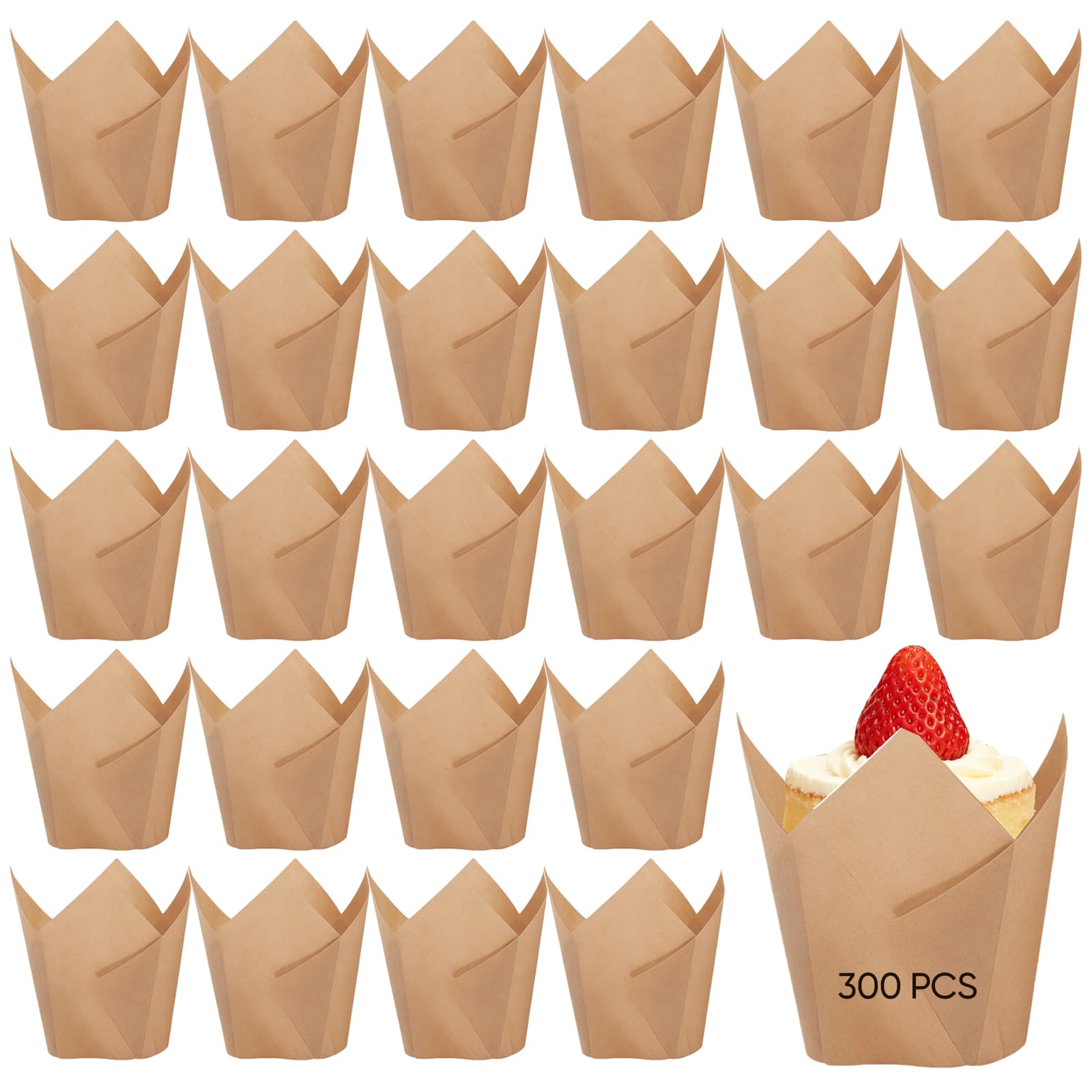Premium Tulip Cupcake Liners