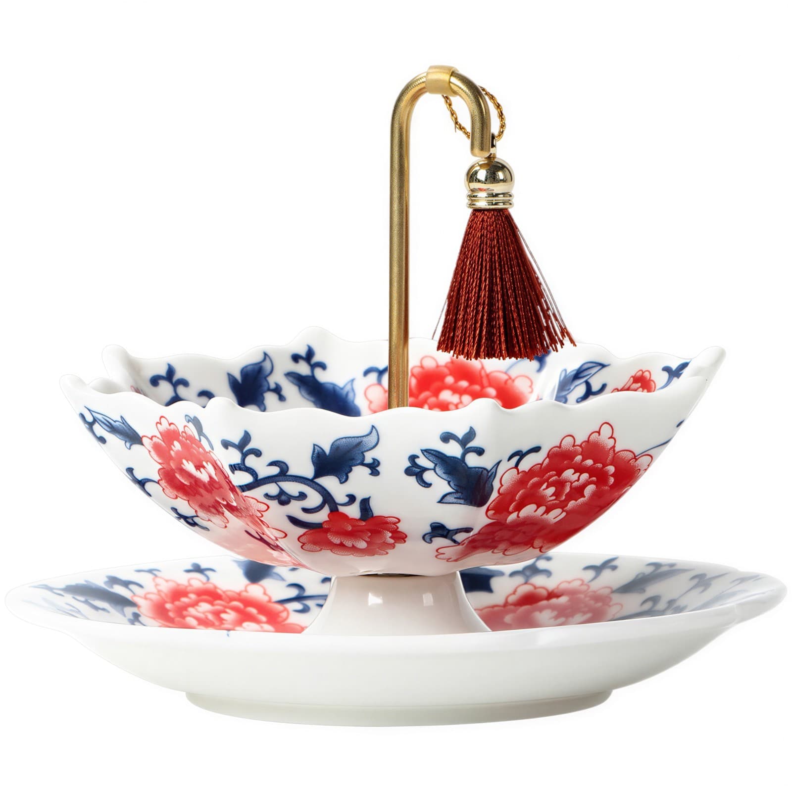 Peony Ceramic Umbrella Tea Infuser