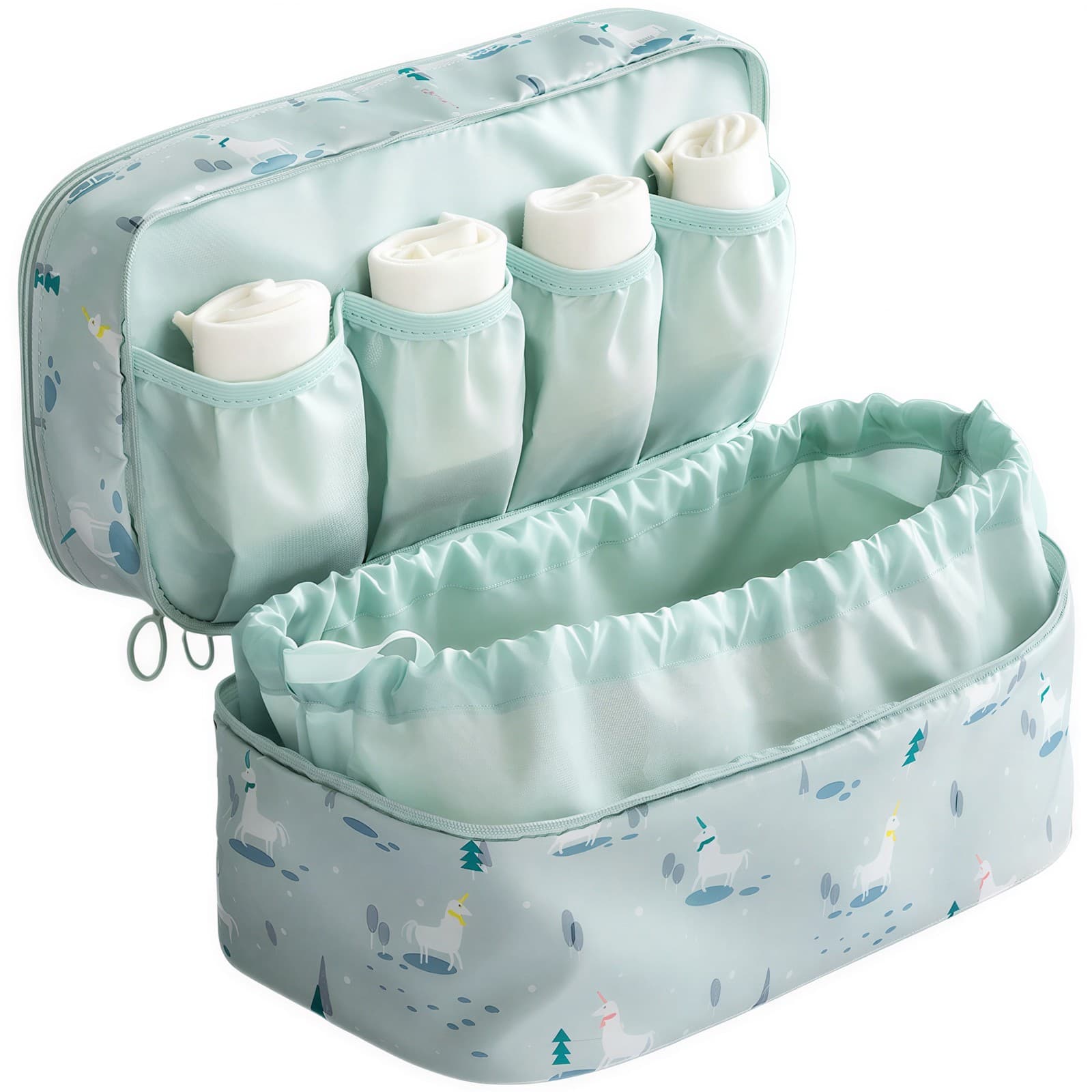 Portable Multi-Layer Underwear Travel Storage Bag