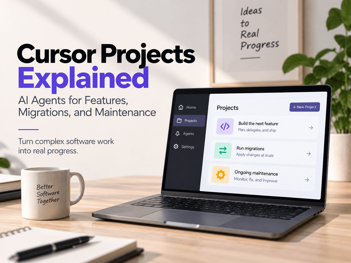Cursor Projects Explained: How Cursor Uses AI Agents for Features, Migrations, and Maintenance