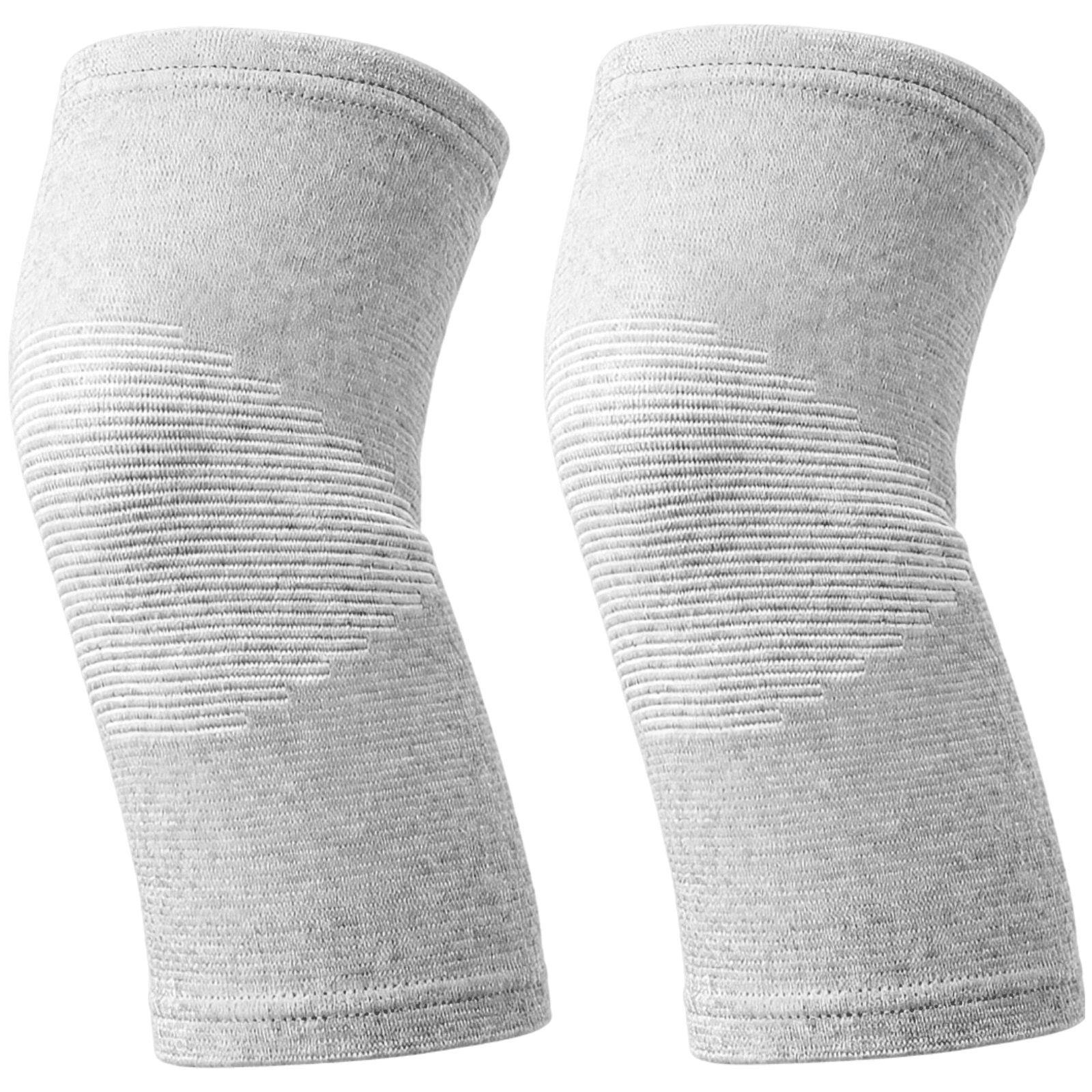 Wood Charcoal Knee Compression Sleeves