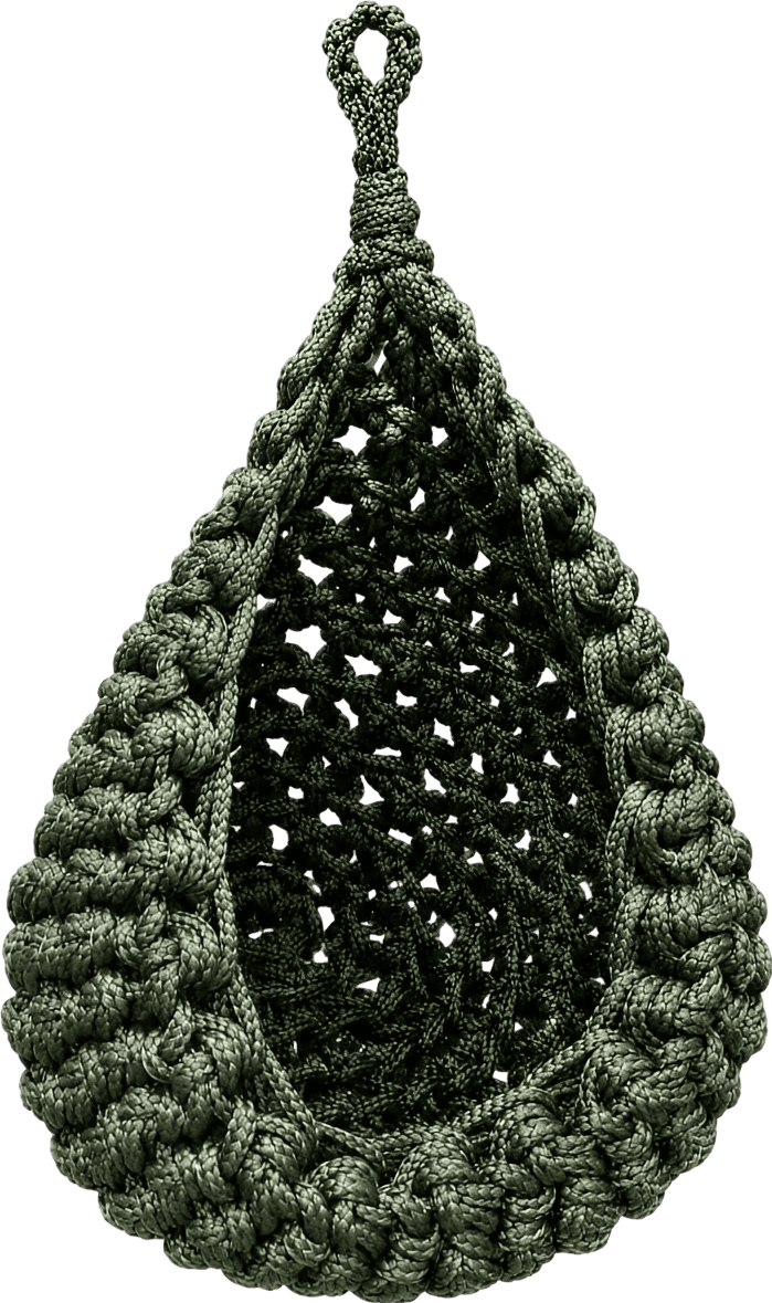 Hanging Teardrop Woven Pet Hammock