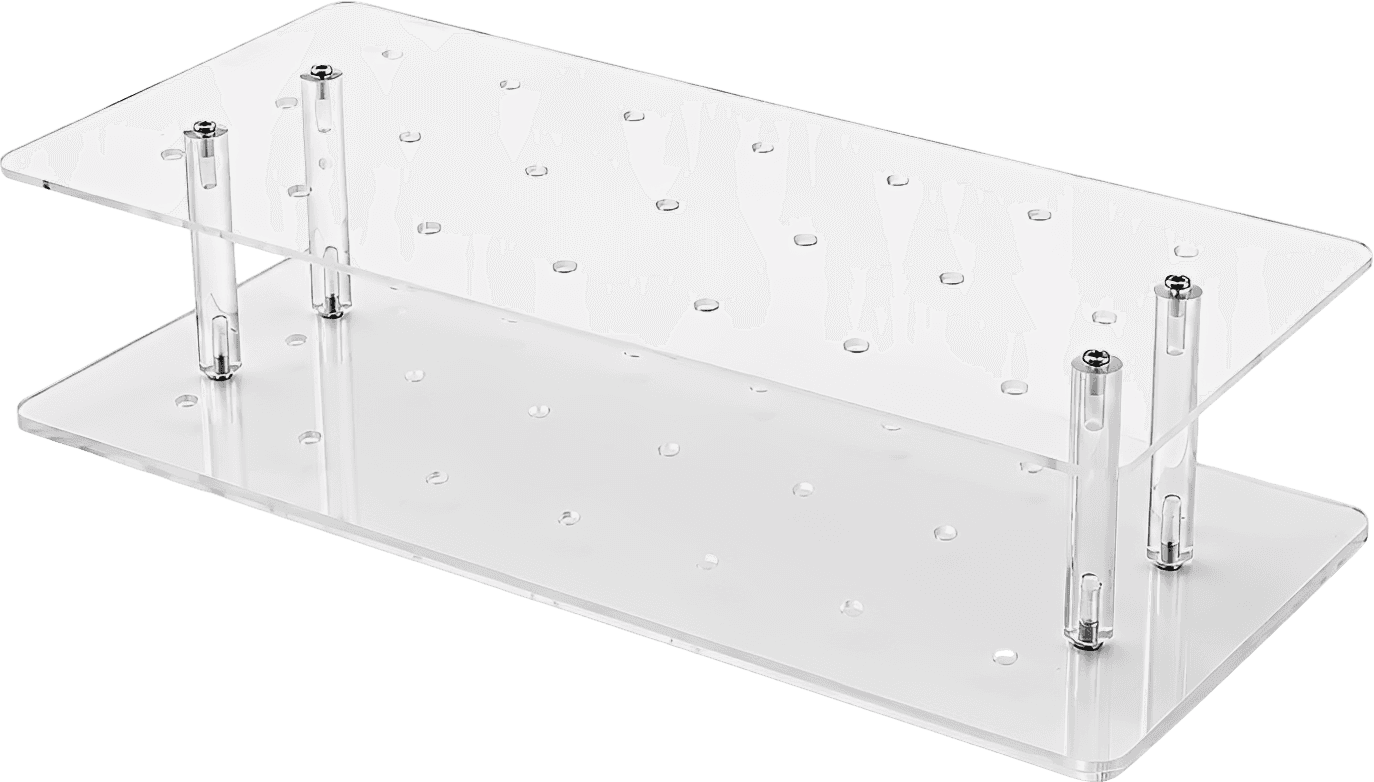 21-Hole Acrylic Cake Pop Stand