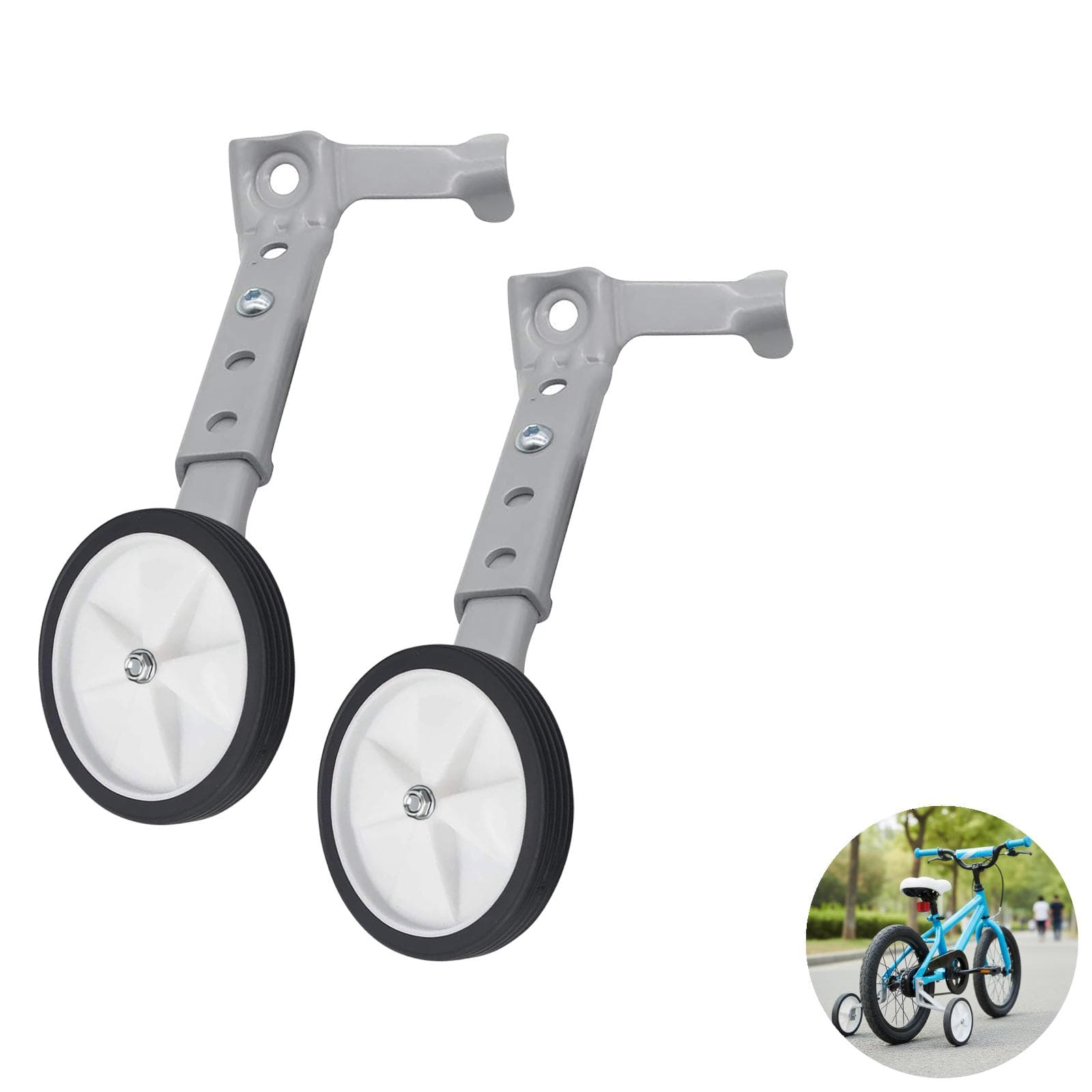 Heavy-Duty Bike Training Wheels