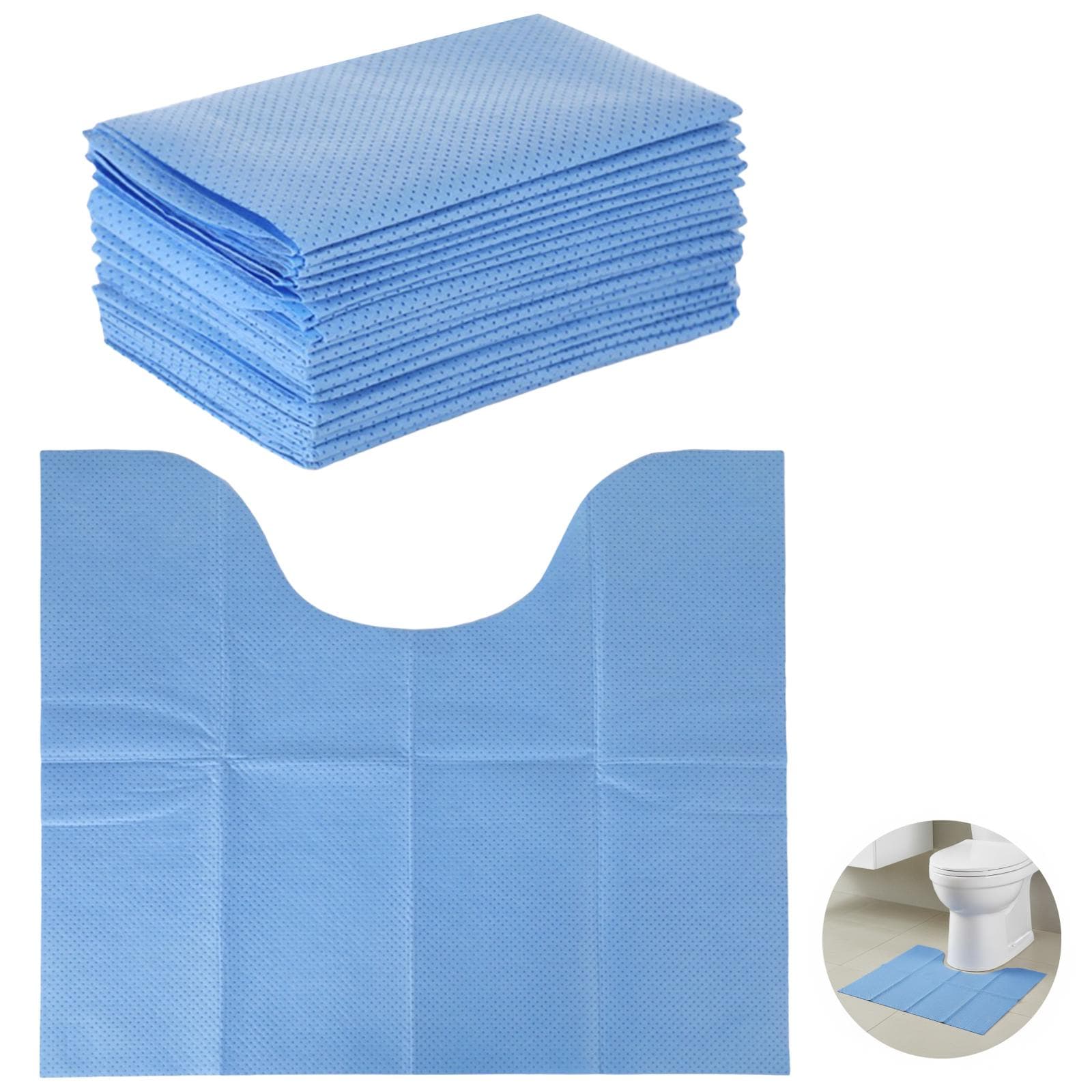 Disposable Toilet Floor Mats