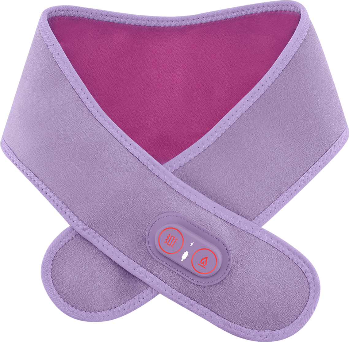 Cordless Red Light Therapy Heated Neck Massager Wrap
